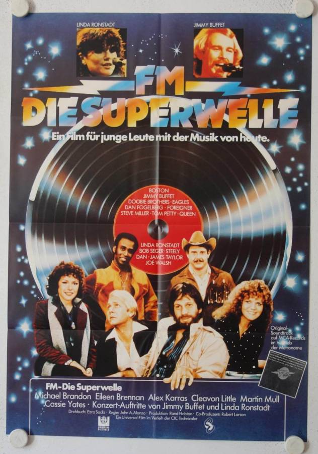 FM - Die Superwelle originales deutsches Filmplakat